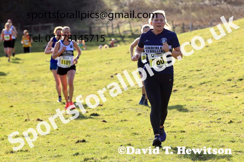 Senior womens 2023 NEHL, Thornley Farm, Peterlee, County Durham. Photo: David T. Hewitson/Sports for All Pics